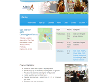 Tablet Screenshot of canton.aim4a.com